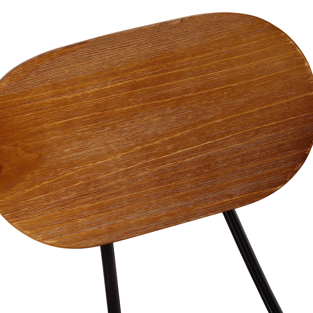 2x Industrial Bar Stools Kitchen Stool