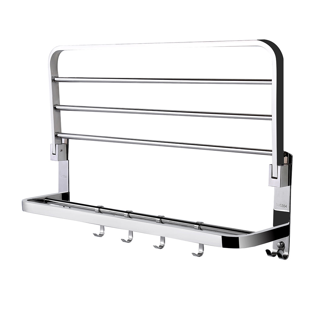 Towel Rail Rack Wall Mounted Bathroom 
