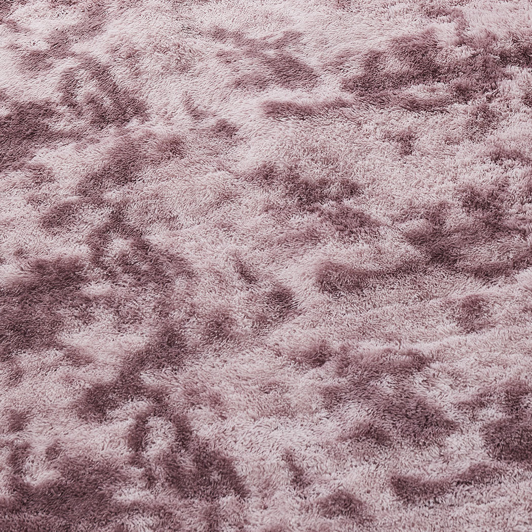 Floor Shaggy Rugs Soft Large Carpet Area Tie-dyed Noon TO Dust 200x230cm