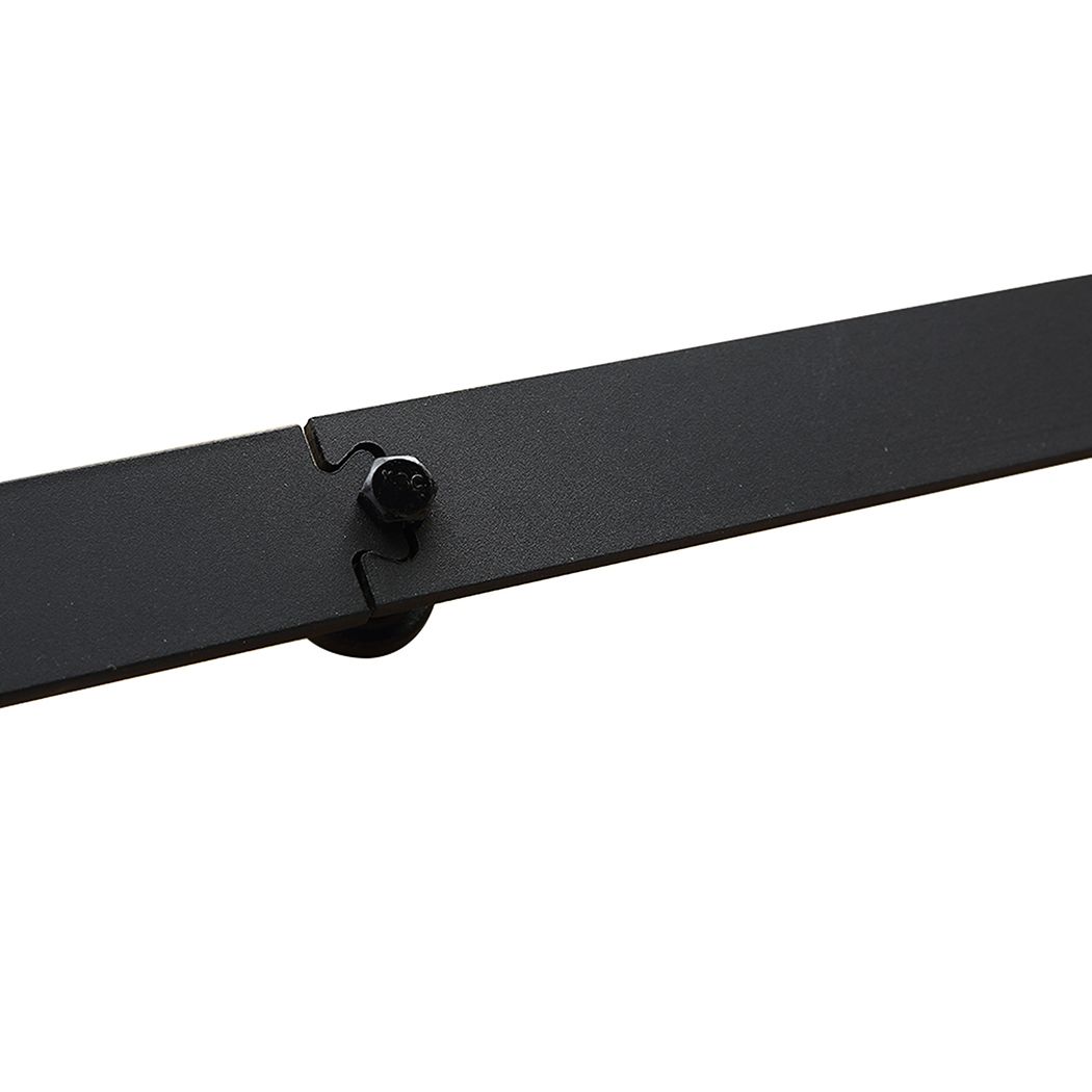 Sliding Barn Wood Door Hardware Kit Carbon Steel Single