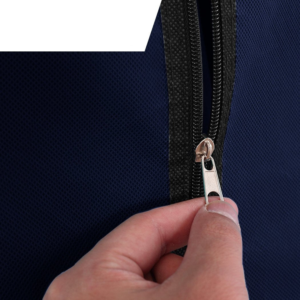 Portable Clothes Organiser Wardrobe Navy Blue 
