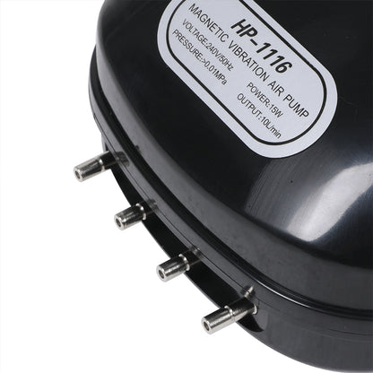Aquarium Air Pump 4 Outlet Oxygen Aqua Fountain tank