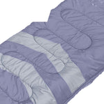 Lightweight Camping Thermal Single Sleeping Bag ( Grey)