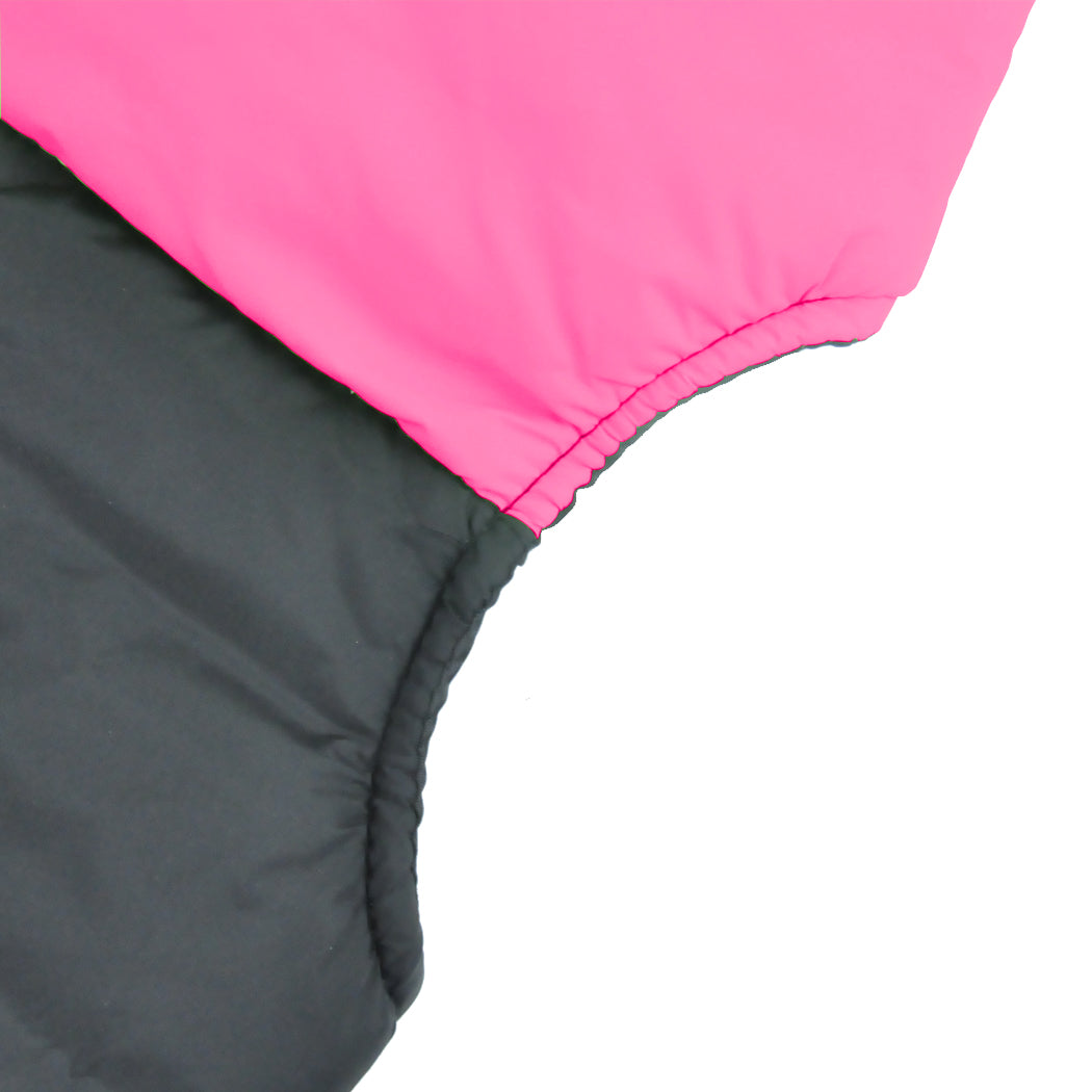 PaWz PaWz Dog Winter Jacket Padded Pet Clothes Windbreaker Vest Coat 2XL Pink