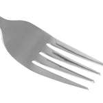 Cutlery set stainless steel knife fork spoon child silver 60pc