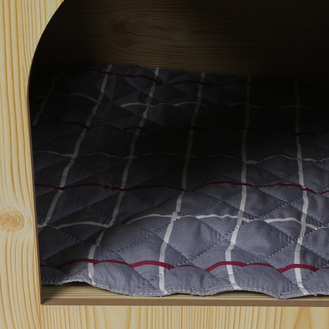 Wooden Dog House Pet Kennel Extra Large Oak XL