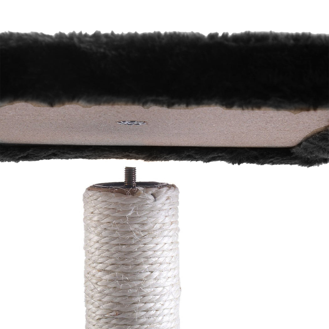 0.6M High Quality Cat Scratching Post Tree-Black