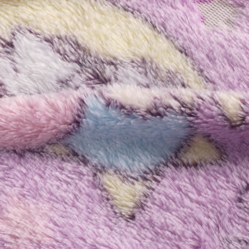 Throw Blanket Soft Warm Large Sofa Flannel Glow in the Dark L/M