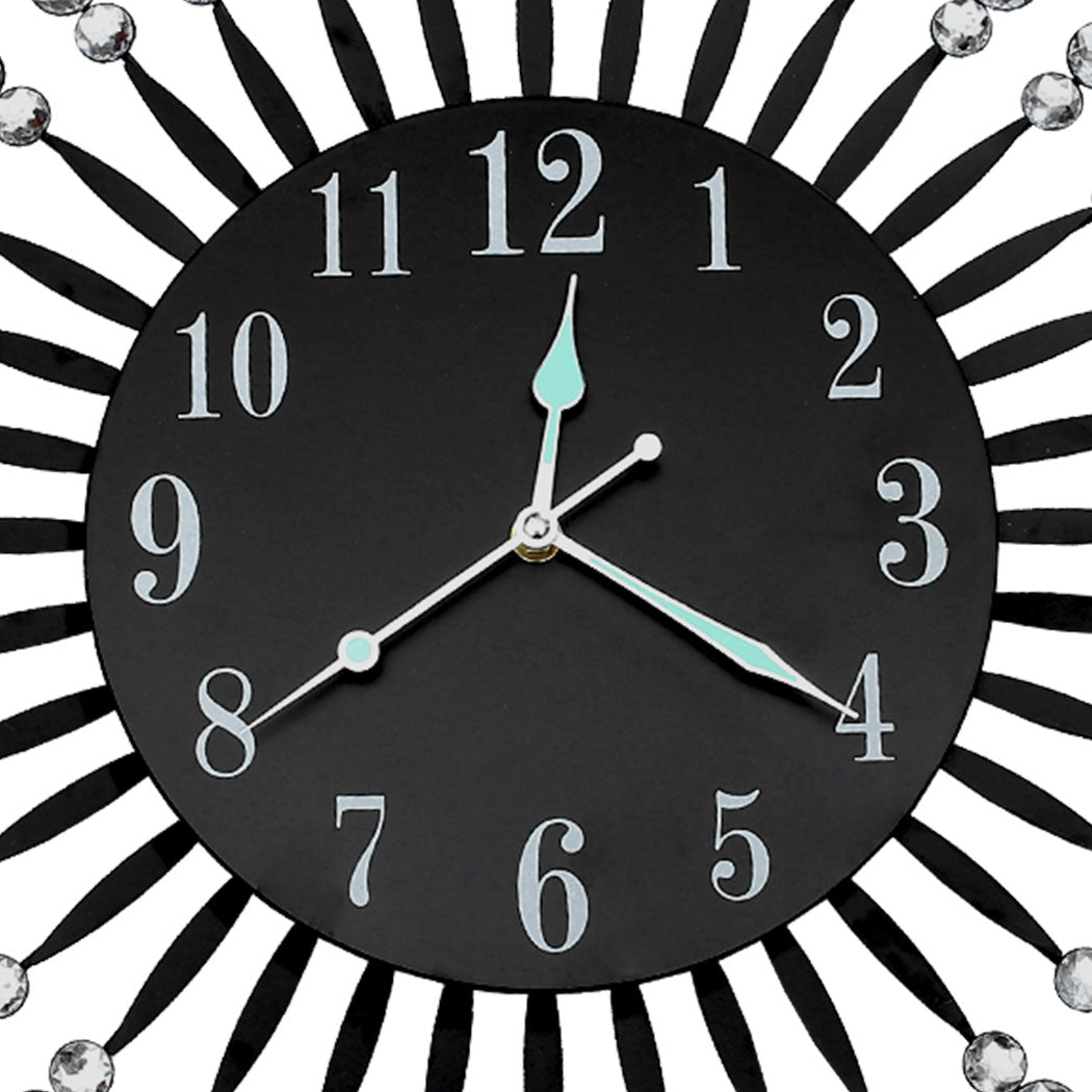 Luxury Modern Wall Clock Black