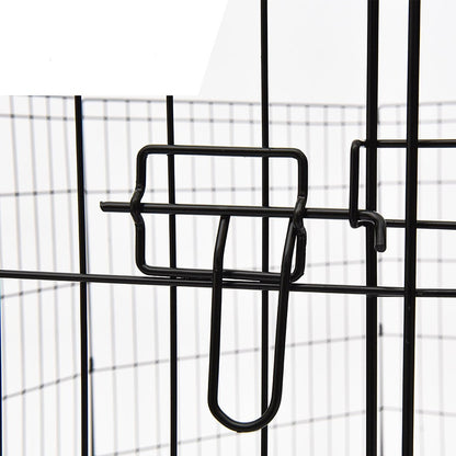 Double door Pet Dog Metal Playpen 36"