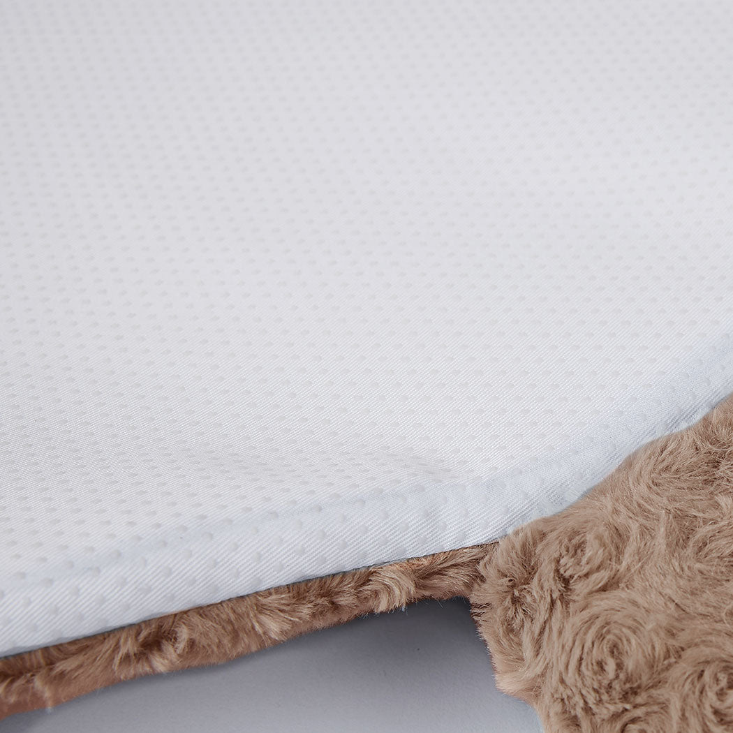 Puppy kennel mat-tan