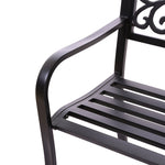 Garden Bench Seat Outdoor Furniture Patio Cast Iron Benches Seats Lounge Chair