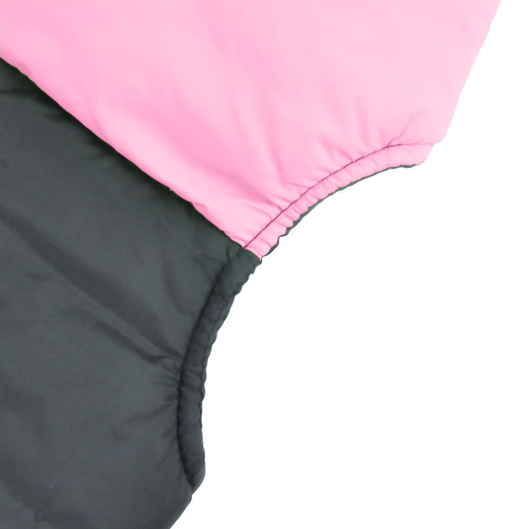 PaWz PaWz Dog Winter Jacket Padded Pet Clothes Windbreaker Vest Coat L Pink