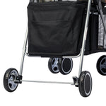 Foldable Pet Stroller Black