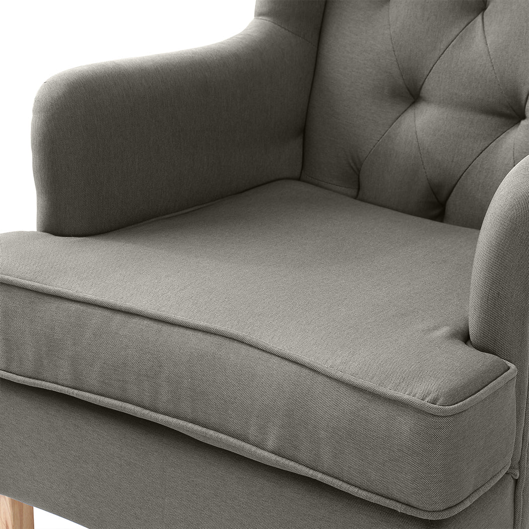 Rocking Armchair for Baby Feeding