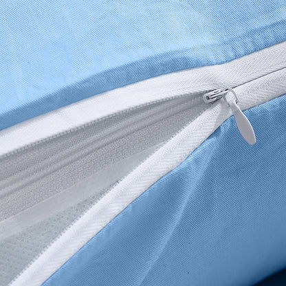 Maternity Pregnancy Pillow Cases Sky Blue