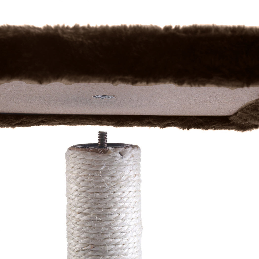 Environmental Friendly 0.6M Cat Scratching Post Tree-Dark Brown