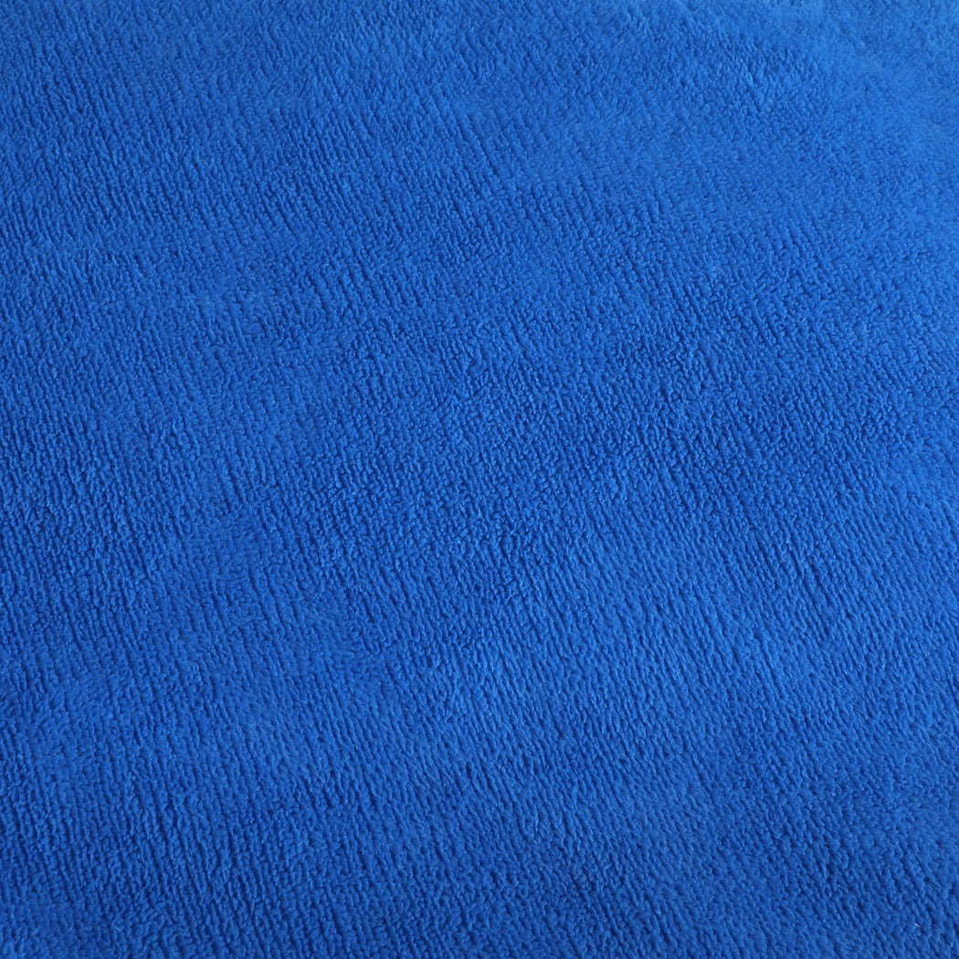Quilt Cover with Pillowcase Queen Size Navy Blue
