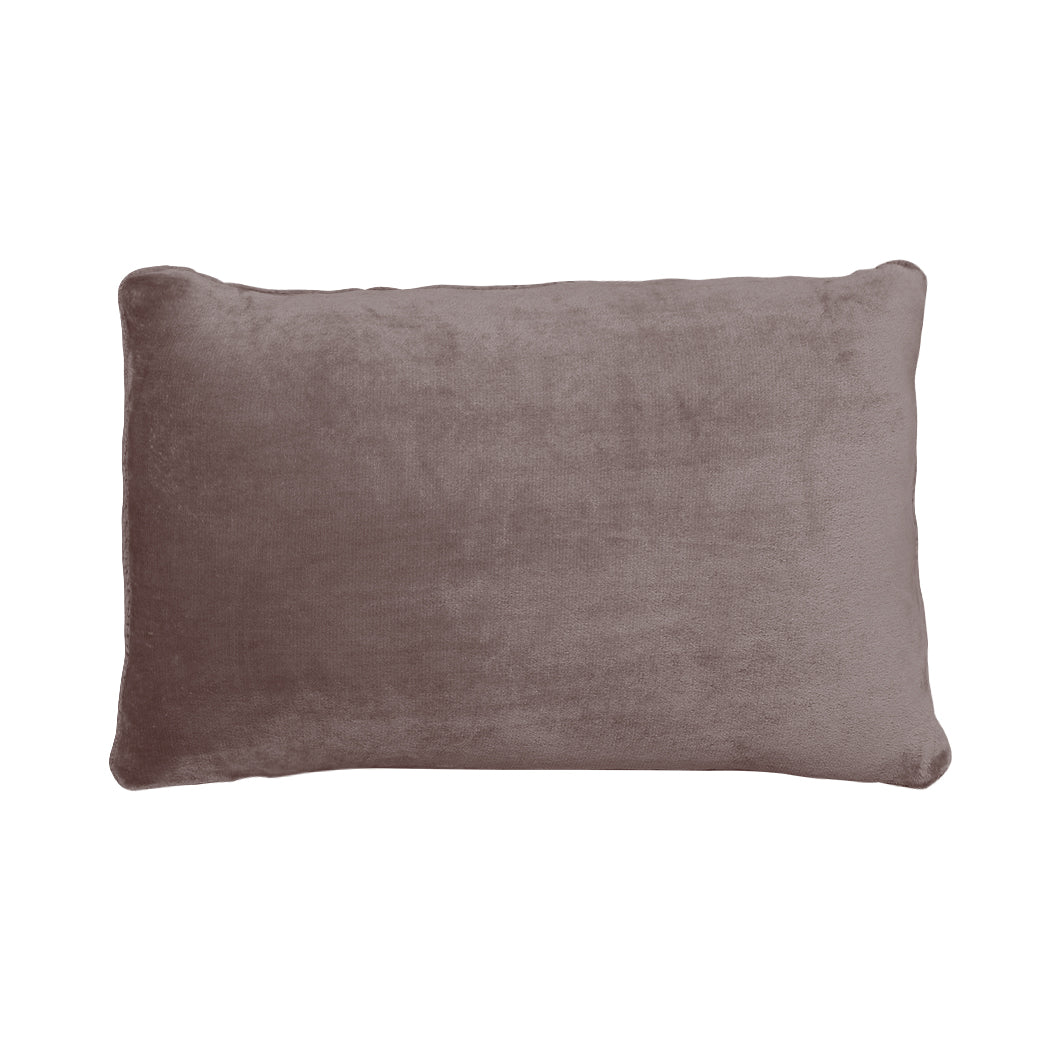Ultrasoft Fitted Bed Sheet with Pillowcases Mink Queen