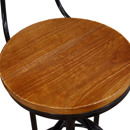 2x Industrial Bar Stools Kitchen Stool