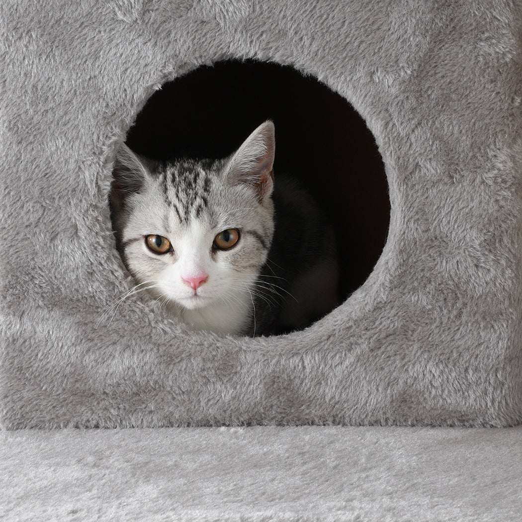 Cat Tree Tower Condo House Pet Activity Kitty Bed