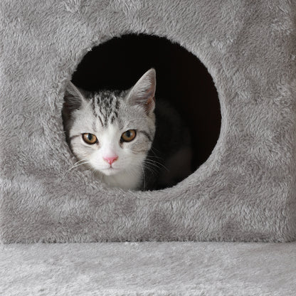 Cat Tree Tower Condo House Pet Activity Kitty Bed