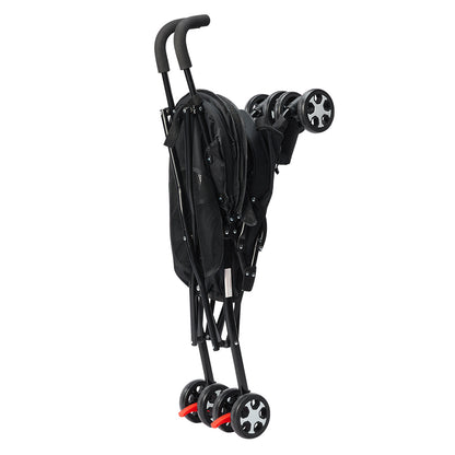 Foldable Pet Stroller Pushchair Black