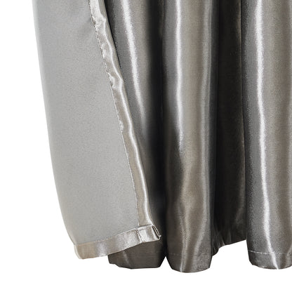 Bedroom Blockout Curtains Grey 180CM x 213CM