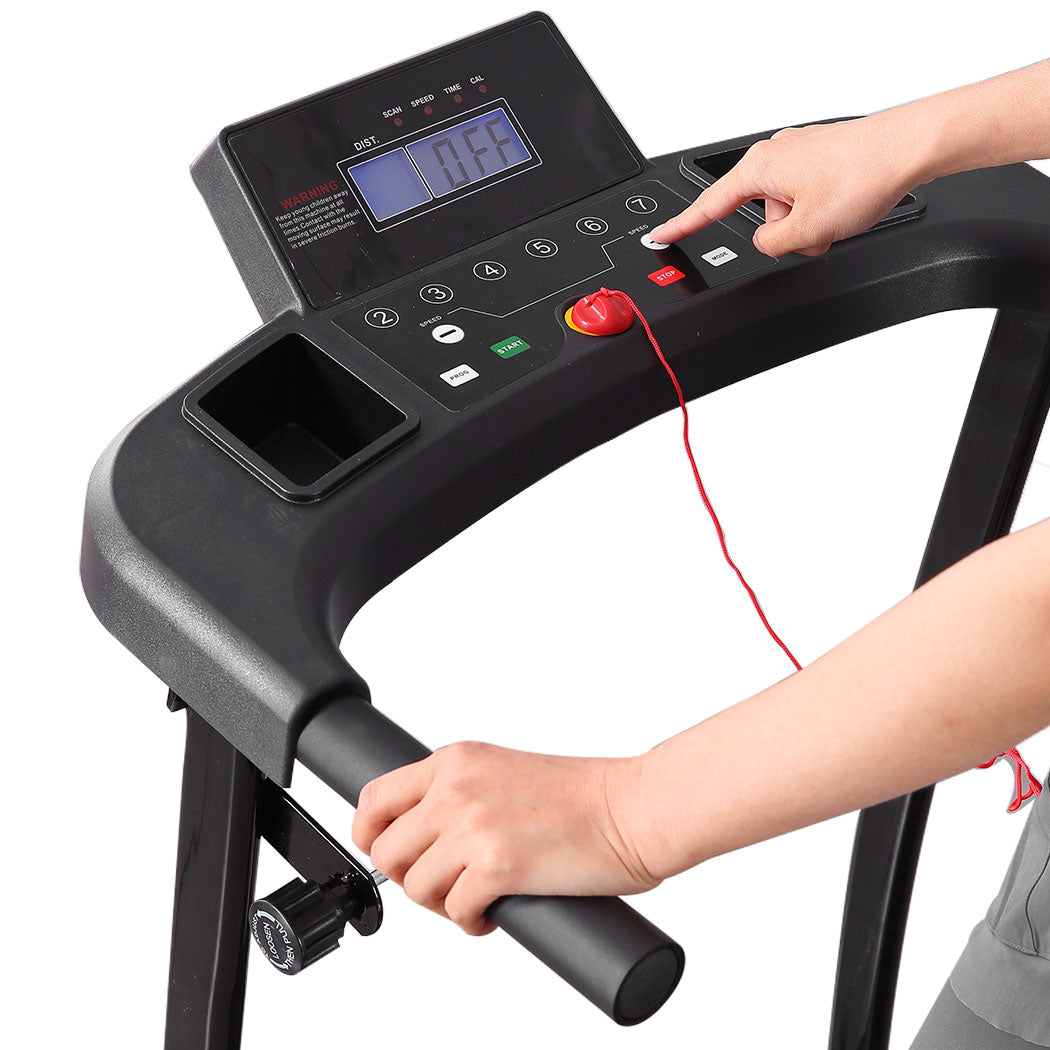 Foldable Home Gym Exercise Electric Treadmill 
