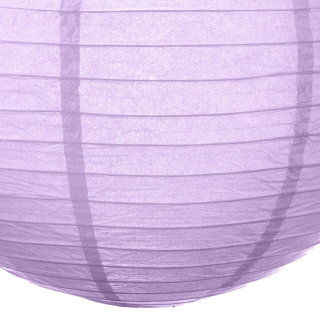 12" Paper Lanterns for Wedding Party Purple