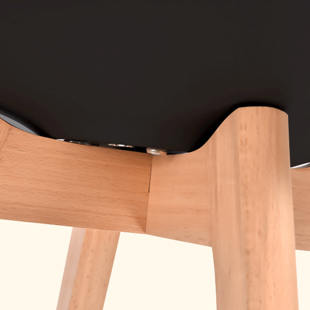 2x PU Leather Dining Chairs