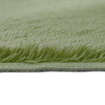 Designer Soft Shag Shaggy Floor Confetti Rug Carpet Home Decor 80x120cm Green