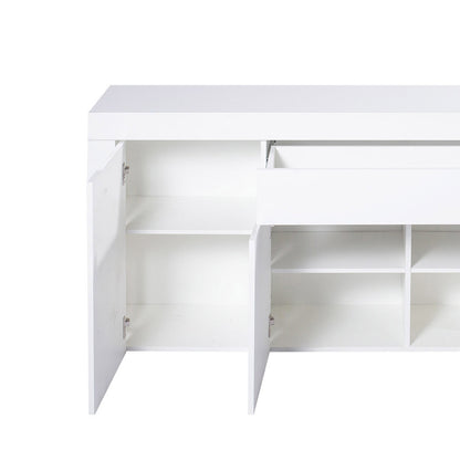 Modern Sideboard Cabinet White