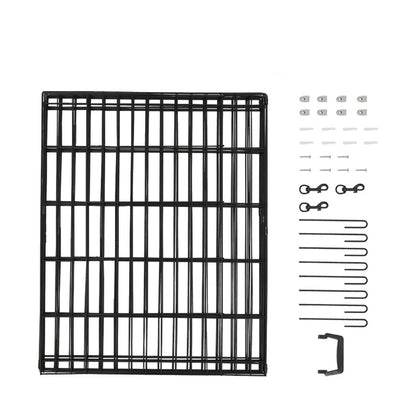 unique hex shaped 8 Panel Fence Black Playpen 36"