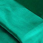 Ultra Soft Silky Satin Bed Sheet Set in Queen Size in Teal Colour