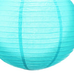 Paper Lanterns Sky Blue Colour