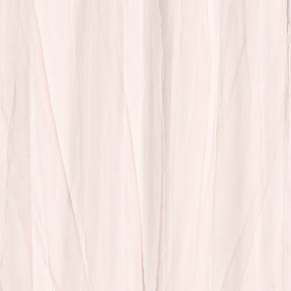 2x Blockout Curtains Panels 3 Layers with Gauze Room Darkening 140x244cm Rose