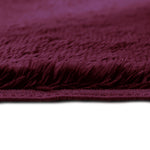 Designer Soft Shag Shaggy Floor Confetti Rug Carpet Home Decor 80x120cm Burgundy