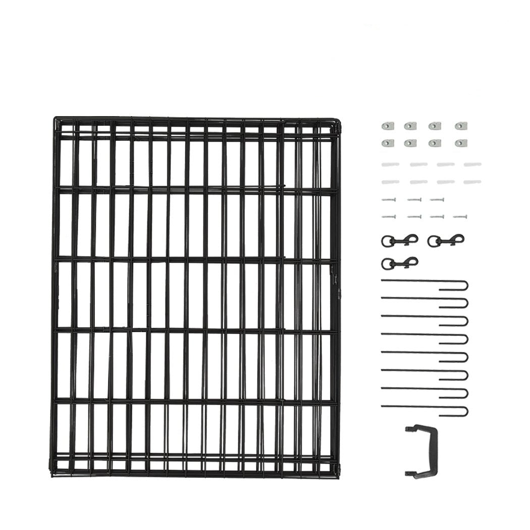 unique hex shaped 8 Panel Fence Black Playpen 42"