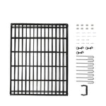 unique hex shaped 8 Panel Fence Black Playpen 42