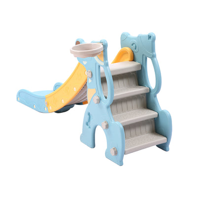 Kids Slide 160cm Extra Long Play Set Blue 
