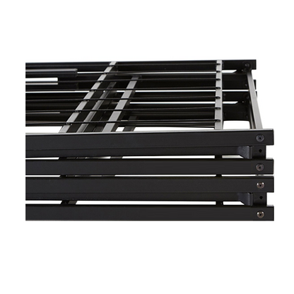 Foldable Metal Bed Frame Mattress Base Platform Air BnB King Size