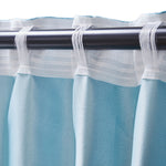 2X Blockout Premium quality Curtains blue 240CM x 230CM