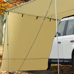 Mountview 2.5x3M Car Side Awning Extension Roof Rack Covers Tents Shades Camping