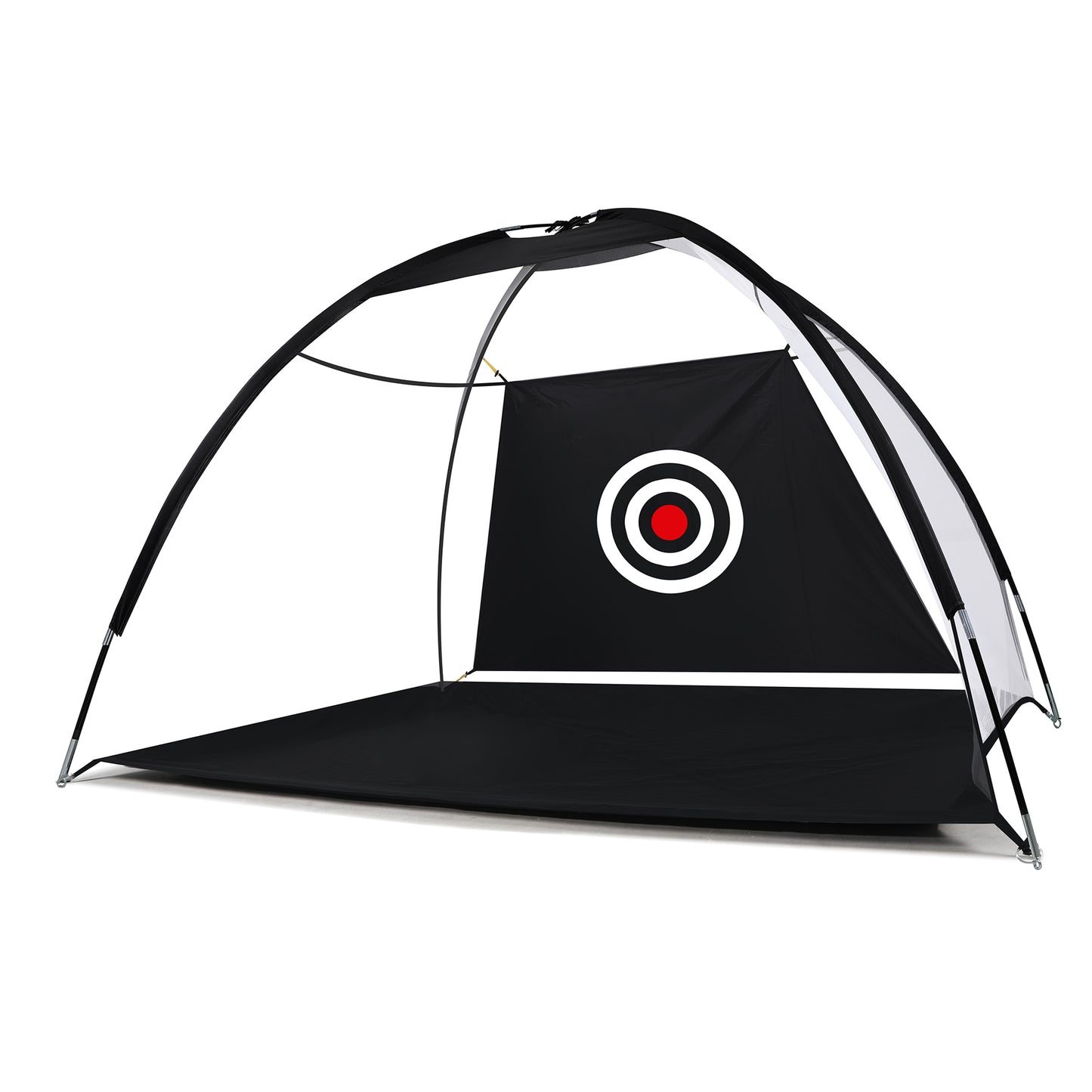 2M Golf Practice Net Hitting Nets Driving Netting Chipping Cage Training Aid Black