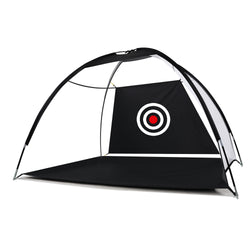 2M Golf Practice Net Hitting Nets Driving Netting Chipping Cage Training Aid Black
