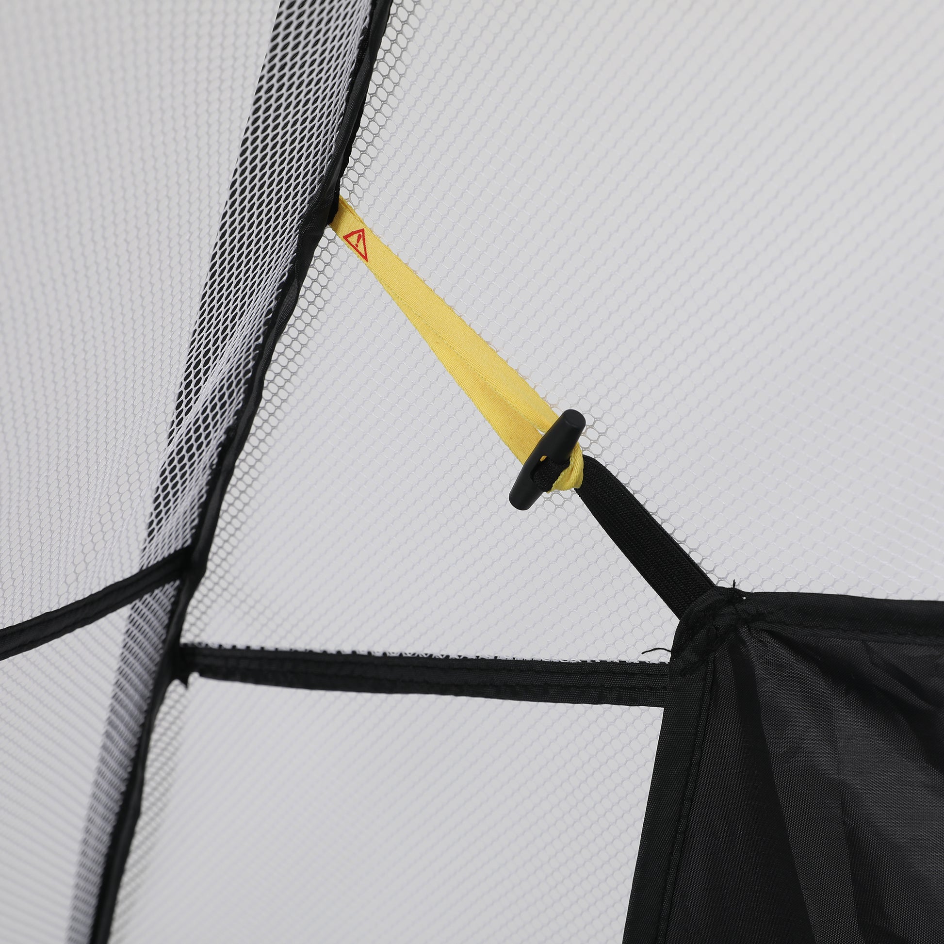 2M Golf Practice Net Hitting Nets Driving Netting Chipping Cage Training Aid Black