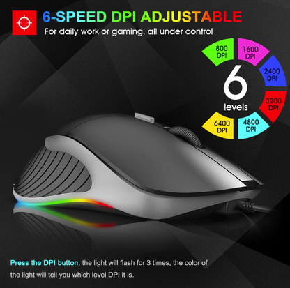 iMice X6 Optical Gaming Mouse 
