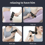 Intelligent Variable Speed Mini Fascia Gun for Muscle Relaxation