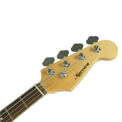 Karrera Electric Bass Guitar Pack - Black